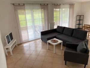 TV a/nebo společenská místnost v ubytování Apartment Mühlbach