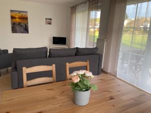 TV a/nebo společenská místnost v ubytování Apartment Mühlbach