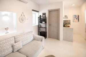 Posezení v ubytování Andria's suites