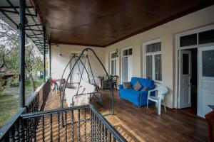 Patio nebo venkovní prostory v ubytování Guest House Iaraji