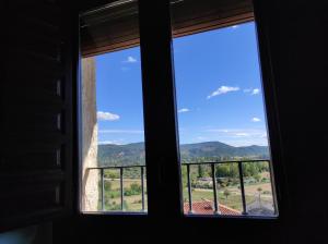 山景或在the country house看到的山景