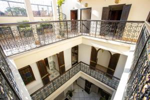 Balkón nebo terasa v ubytování Riad La Vie