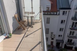 Balkón alebo terasa v ubytovaní Amphora Luxury Apartment with FREE private Parking and cozy Balcony