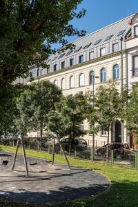 Budova, v ktorej sa apartmán nachádza