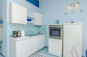 Kuchyň nebo kuchyňský kout v ubytování Apartments Zdenka