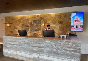 Vstupní hala nebo recepce v ubytování Hotel MX más san miguel de allende + 37 fotografií