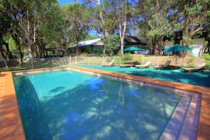 Bazén v ubytování The Retreat Port Stephens nebo v jeho okolí