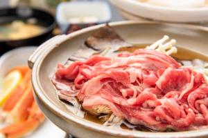Makanan di atau berdekatan ryokan