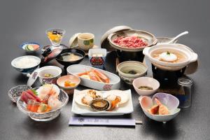Makanan di atau berdekatan ryokan