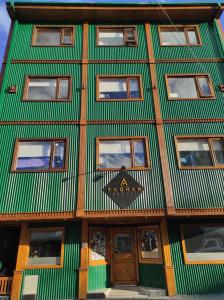 O edifício em que o hostel se localiza