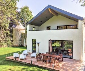 Zahrada ubytování Le gîte du Parc