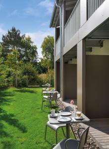 Zahrada ubytování Walhalla Hotel Regensburg Hoeferer 4 Sterne Superior