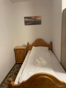 A bed or beds in a room at Lippborger-Hof