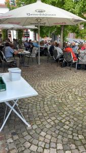 A restaurant or other place to eat at Lippborger-Hof