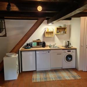 Kuchnia lub aneks kuchenny w obiekcie Landhaus Nitsch Appartement - Gästehaus Nitsch Appartement