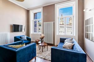 Televízia a/alebo spoločenská miestnosť v ubytovaní Venus Apartments - Italian Stylish