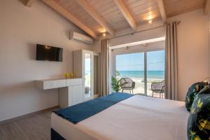 TV a/nebo společenská místnost v ubytování GT Beach
