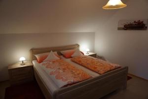 Postel nebo postele na pokoji v ubytování Ferienwohnung Pietzavka