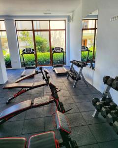 The fitness centre and/or fitness facilities at Elegantz Apartments LaMer