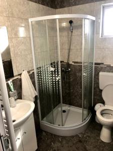 Ένα μπάνιο στο Pensiunea Casa Albă +33 φωτογραφίες