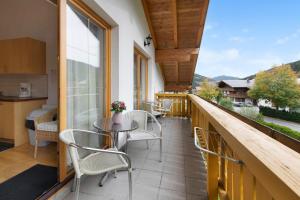 Balkón alebo terasa v ubytovaní Haus Lowe Appartement 2 Stock Nr 5