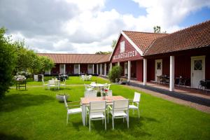 Zahrada ubytování Hallandsgården by Mellbystrands