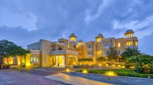 Zahrada ubytování jüSTa Brij Bhoomi Resort, Nathdwara