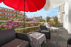 Balkón nebo terasa v ubytování Apartment Fantastico 4