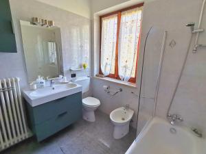 Kúpeľňa v ubytovaní ManuEbbasta