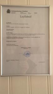 Πιστοποιητικό, βραβείο, πινακίδα ή έγγραφο που προβάλλεται στο Private House with Private Garden