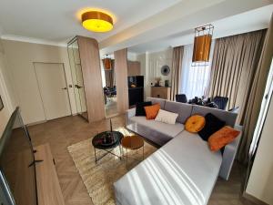 Area tempat duduk di Apartamenty Hallera 4