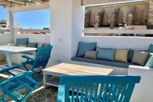 Posedenie v ubytovaní El Gavell, Terrace Boutique Apartament