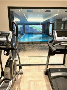 The fitness centre and/or fitness facilities at The French Lodge