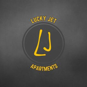 a letter l in a circle with the text juggleleleft and airplanes at Lucky Jet in Novosibirsk