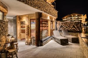 Posezení v ubytování Premium Activehotel Bergkönig