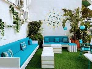 Uma área de estar em Hotel 54 Barceloneta