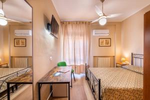 Posteľ alebo postele v izbe v ubytovaní Hotel Trasimeno