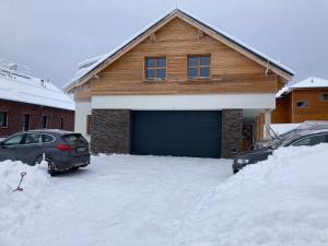 Apartmány Hacienda Boží Dar v zime