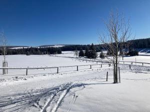 Apartmány Hacienda Boží Dar v zime