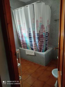 Kúpeľňa v ubytovaní Apartamento Dúplex El Monumento