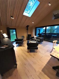 Posezení v ubytování Le gîte du Parc