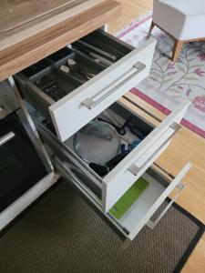 Köök või kööginurk majutusasutuses Studios Am Wienerwald