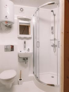 Koupelna v ubytování Planeta Glamping