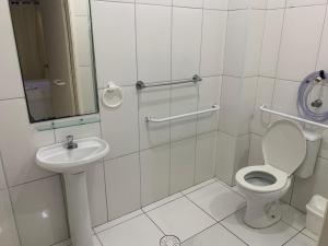 Hotel e Pousada Areia da Praia tesisinde bir banyo