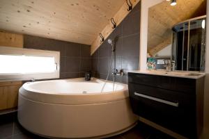 Koupelna v ubytování Chalet Steiermark + 26 fotografií