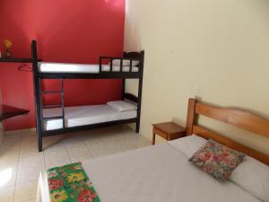 Ein Bett oder Betten in einem Zimmer der Unterkunft Águas Vivas Hotel Fazenda
