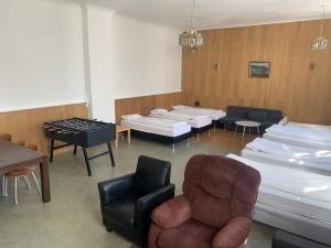 Postel nebo postele na pokoji v ubytování Mánagisting Guesthouse