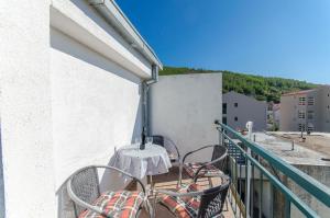 Balkón nebo terasa v ubytování Apartments Zoran