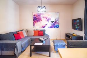 Posezení v ubytování S.V. Luxury Apartment