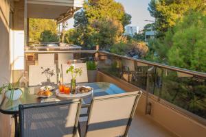 Balkón nebo terasa v ubytování S.V. Luxury Apartment